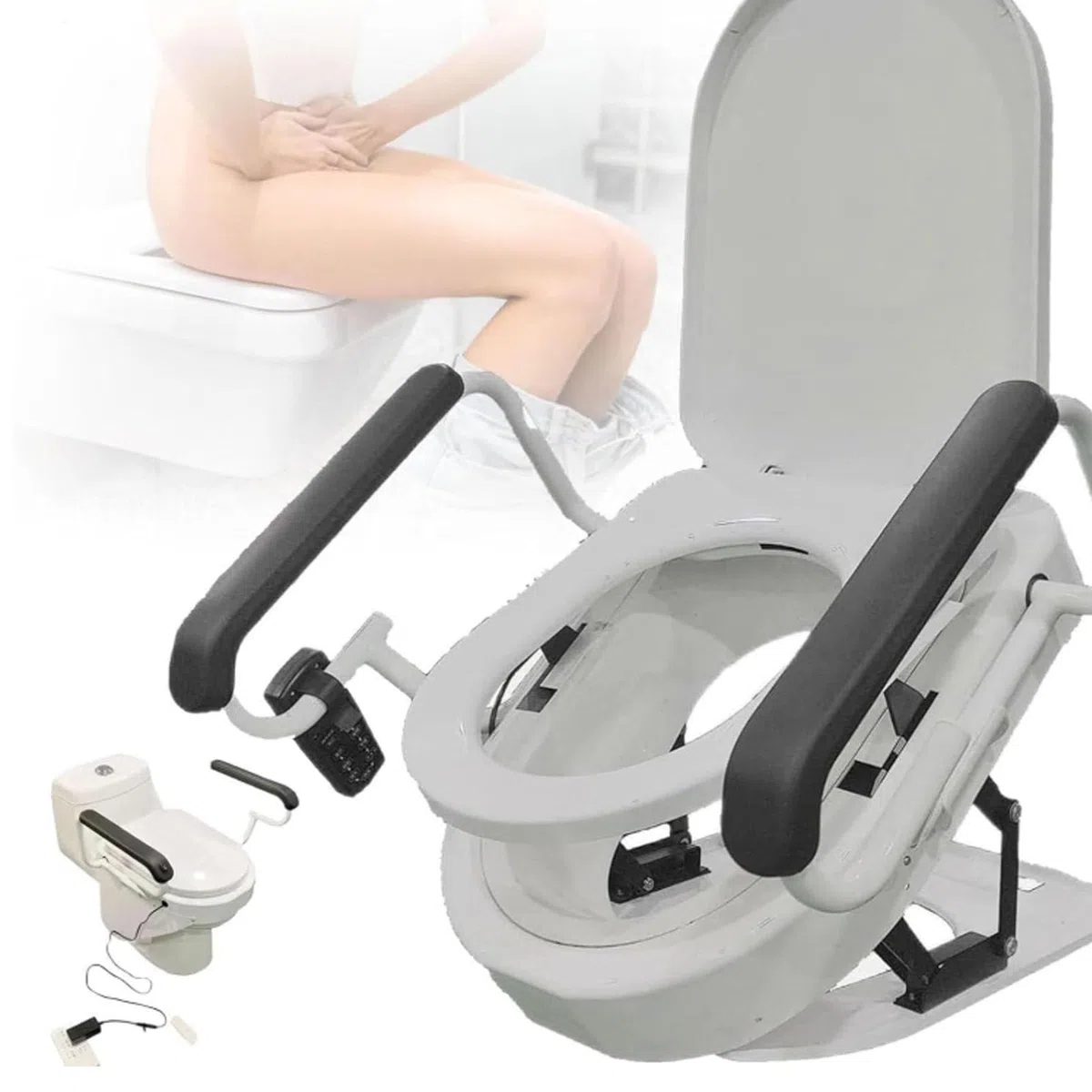 Sollevatore Elettrico per WC con Telecomando