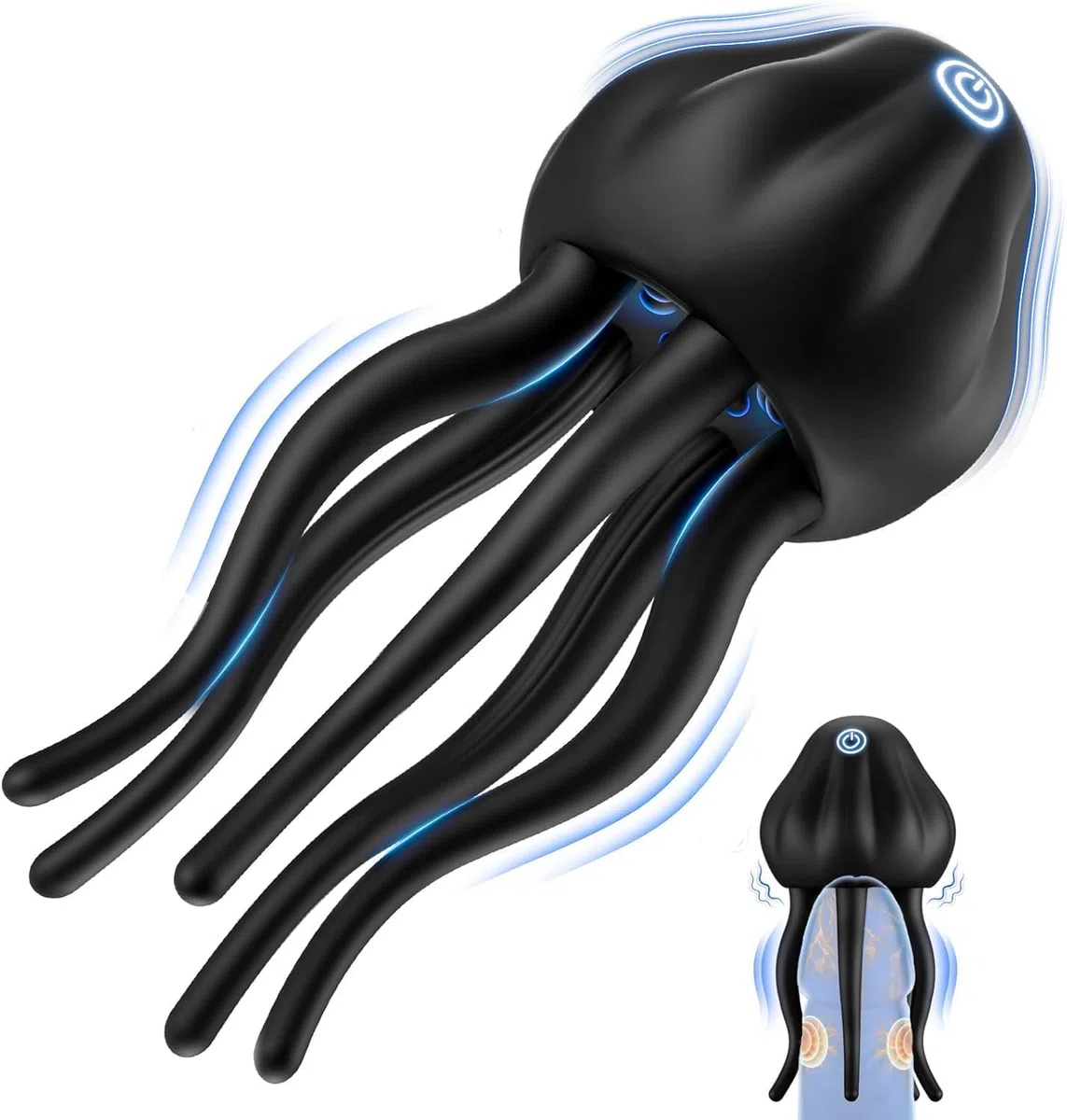 Masturvatore per Uomo Sex toys Sexytoysys Coppia, Trainer Grassetto Allungare XL Doppia Stimolazione Wrap Masturbatore Uomo Pene 10 Modalità Masturbatore Maschile Anello Vibrante per lei e lui