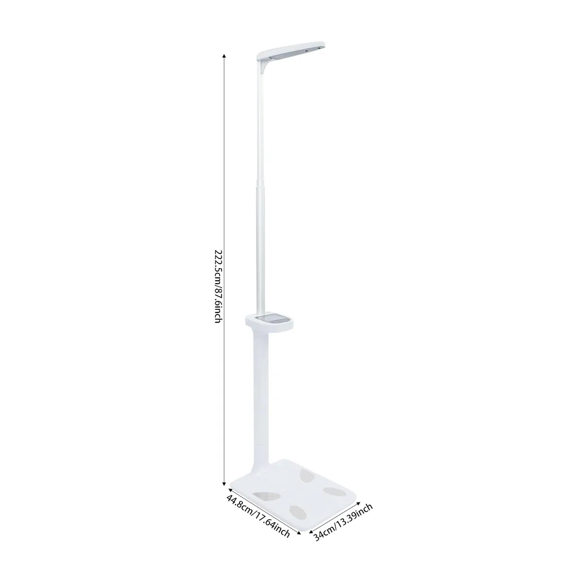 Bilancia pesapersone digitale fino a 200 kg, con Bluetooth, per case