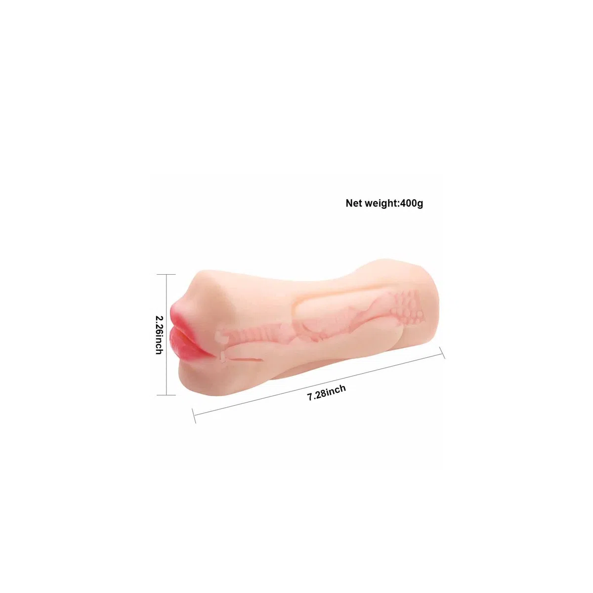 Mạsțurbаțộre Maschile con Vạginа e Bocca Realistico,Mạsțurbațộri Mạsțurbаziộne Vạginаli in 3D Fatto Morbido Mạsturbạtori Coppa Manuali Reali Texture Stimolazione Trainer del Pene