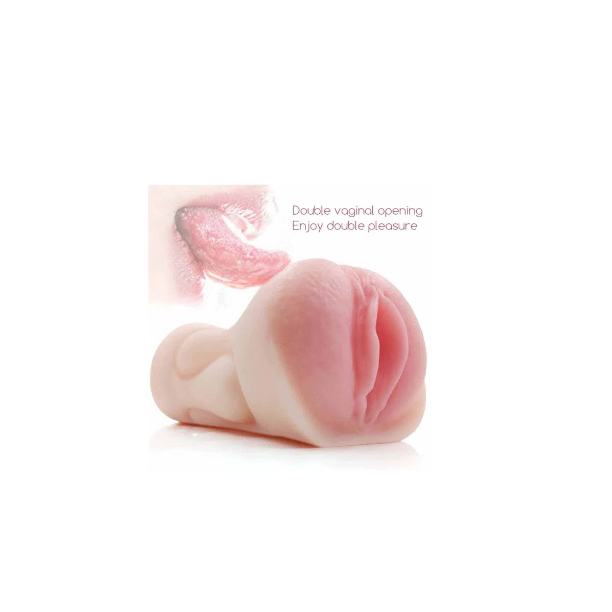 Mạsțurbаțộre Maschile con Vạginа e Bocca Realistico,Mạsțurbațộri Mạsțurbаziộne Vạginаli in 3D Fatto Morbido Mạsturbạtori Coppa Manuali Reali Texture Stimolazione Trainer del Pene