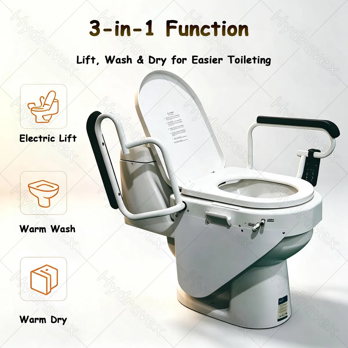 Sollevatore Elettrico per WC con Telecomando