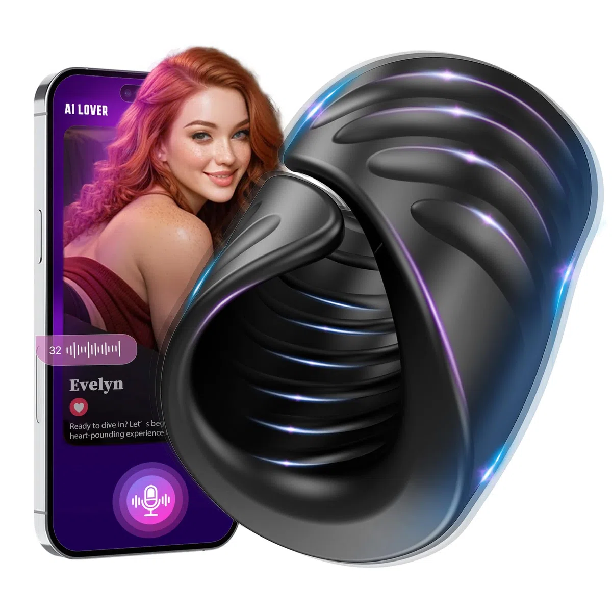 Automatico Masturbatore Maschio Vibratore Uomo Giocattoli Del Sesso con 9 Vibrazioni & App Giocattoli Erotici per Coppia Sesso Masturbatori Maschio Elettrico Pene Trainer