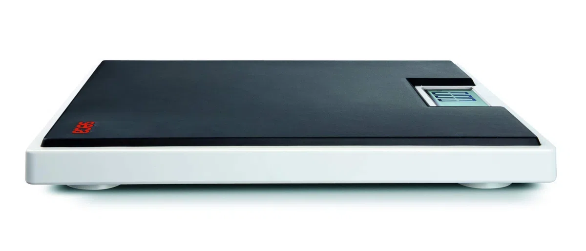 Seca Clara 803 Digital Personal Scale with Black Rubber Coating by Seca Scales