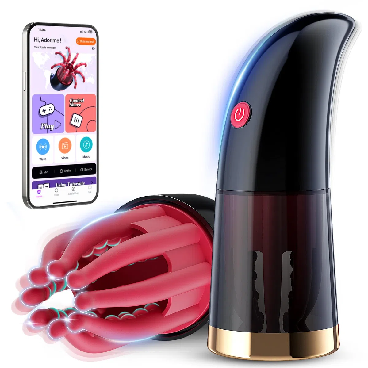 Masturbatore per Uomo Coppia Automatico Sex Toys - Vibratore Masturvatore Sexytoysys Uomo Sexy Toy Masturbatori Erotici per Uomini Maschile Pene, Giochi Erotiici Silicone con 10 Modalità di Vibrazione