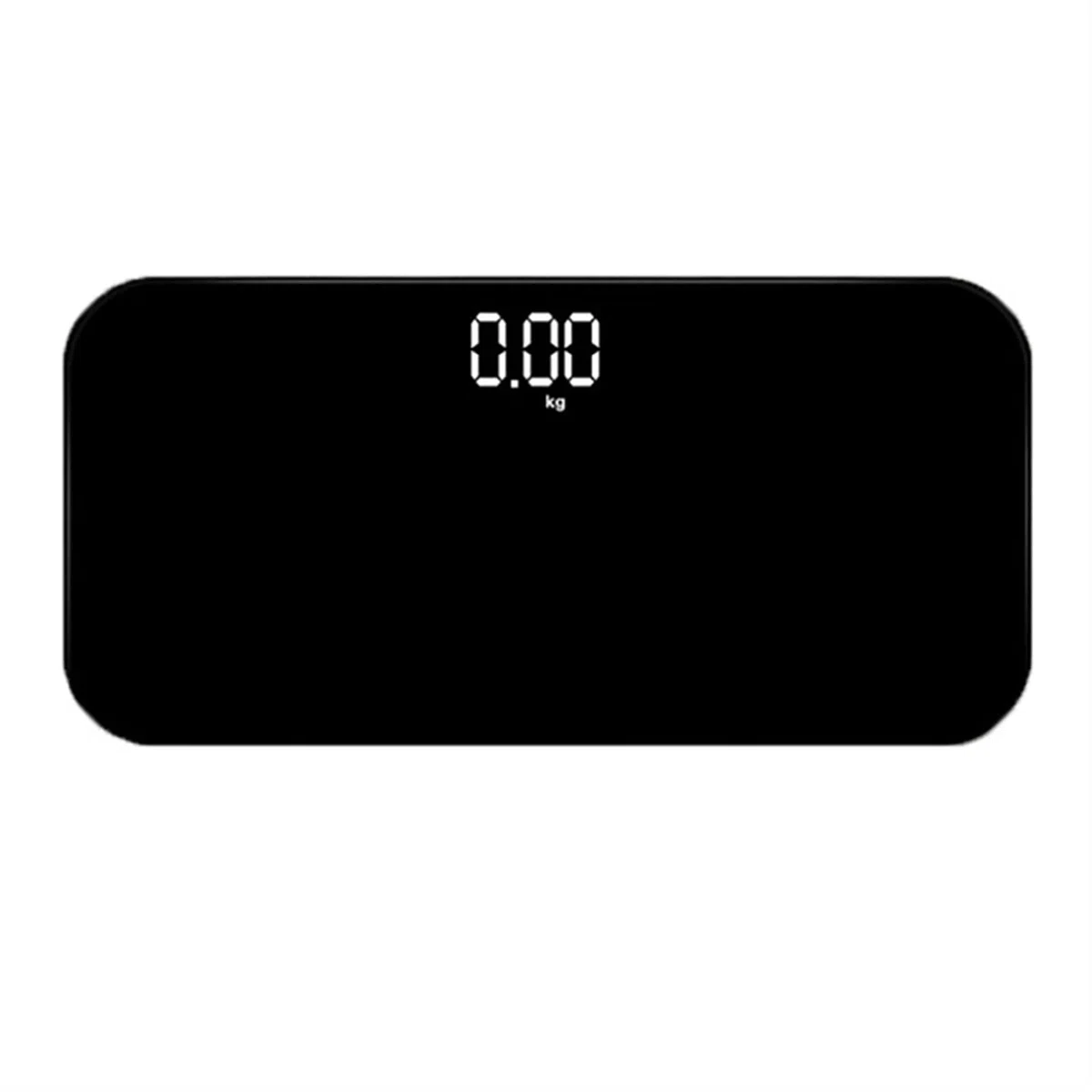 Bilancia Elettronica per la misurazione del Peso corporeo, con Specchio da Pavimento, Mini, Piccola, Ricaricabile, per la casa, precisa e compatta.