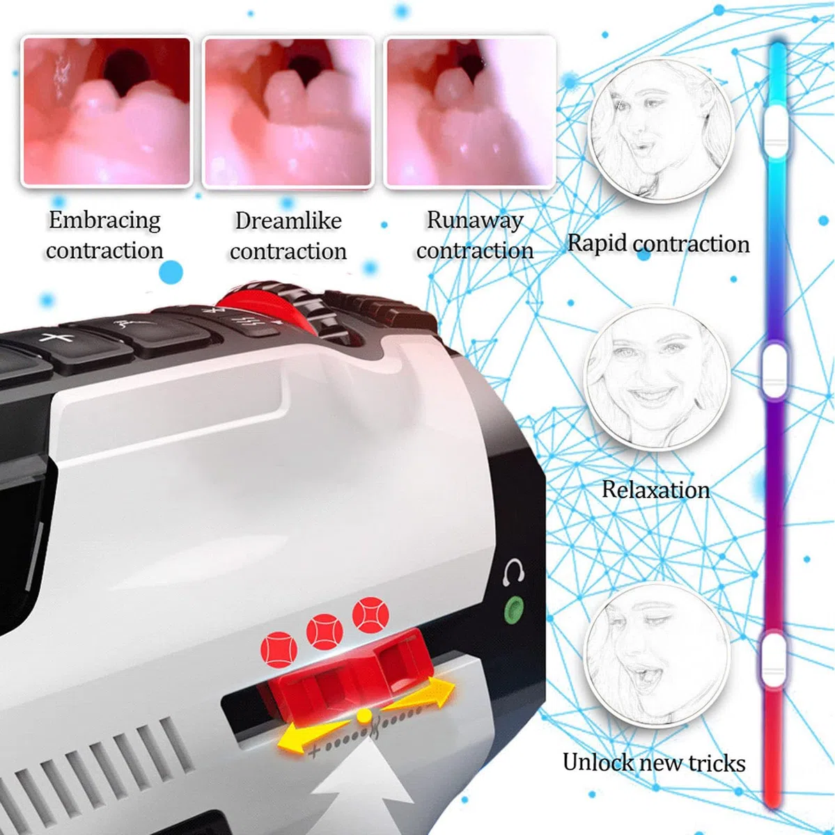 Masturbatore Uomo Sex Toys per Uomini Vibratore Masturvatore Maschile Masturbazione Maschile Sex Toy con 3D Vagina Finta Giocattoli Sessuali