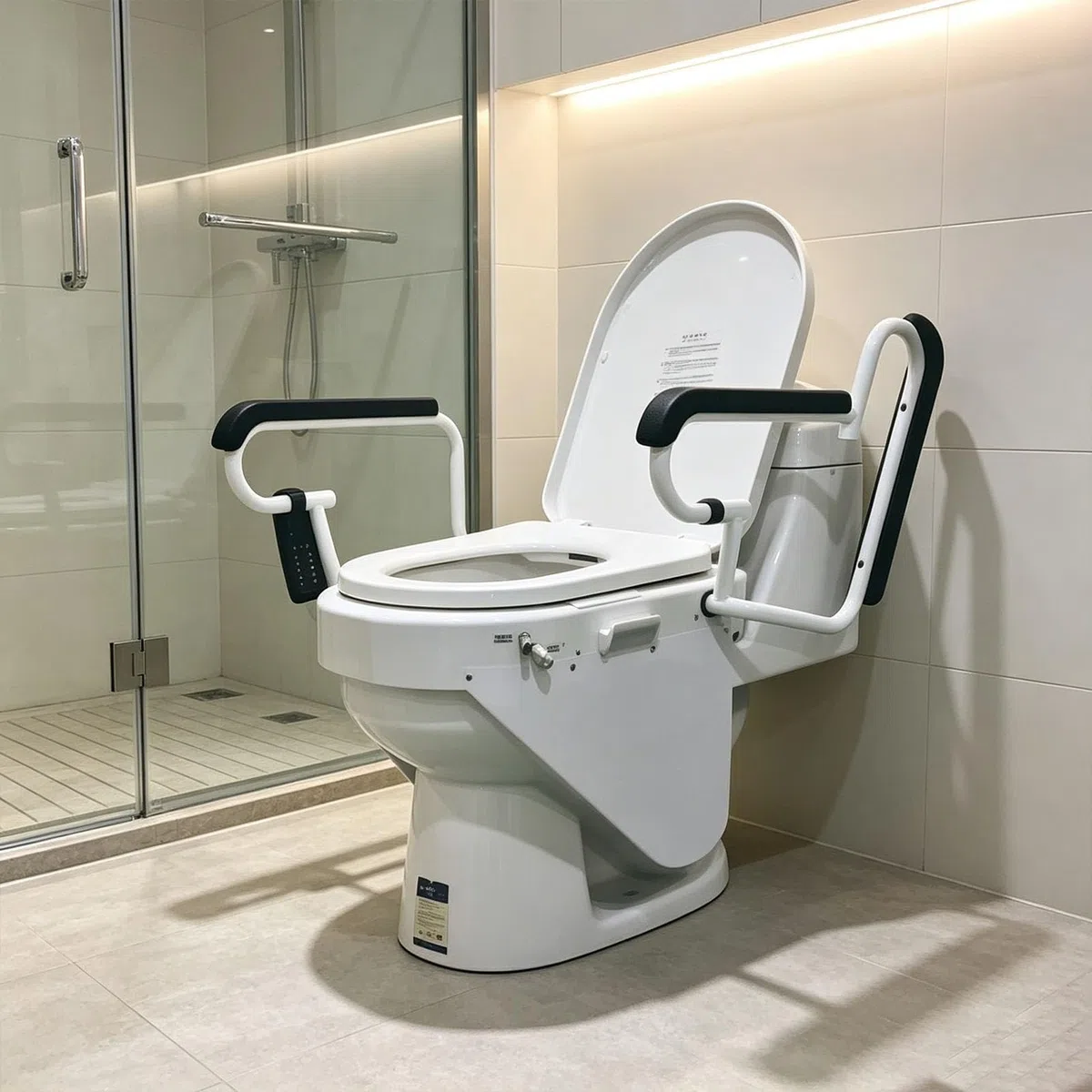 Sollevatore Elettrico Regolabile in Altezza per WC