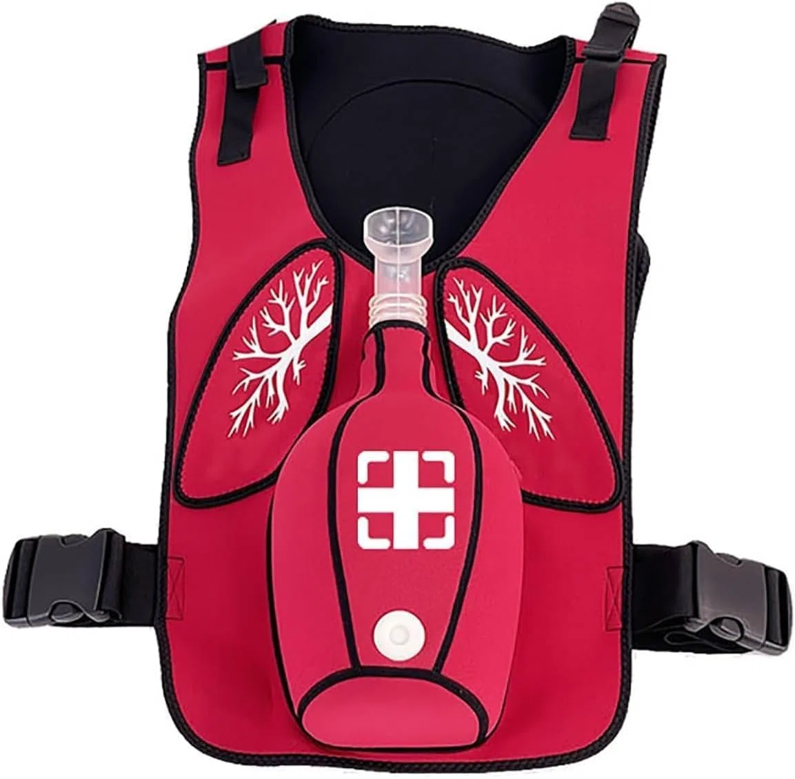 Gilet di Addestramento Anti-soffocamento E Ostruzione delle Vie Aeree – Dispositivo di Emergenza per Soffocamento, Simulazione di Ostruzione delle Vie Aeree con Sculacciata.