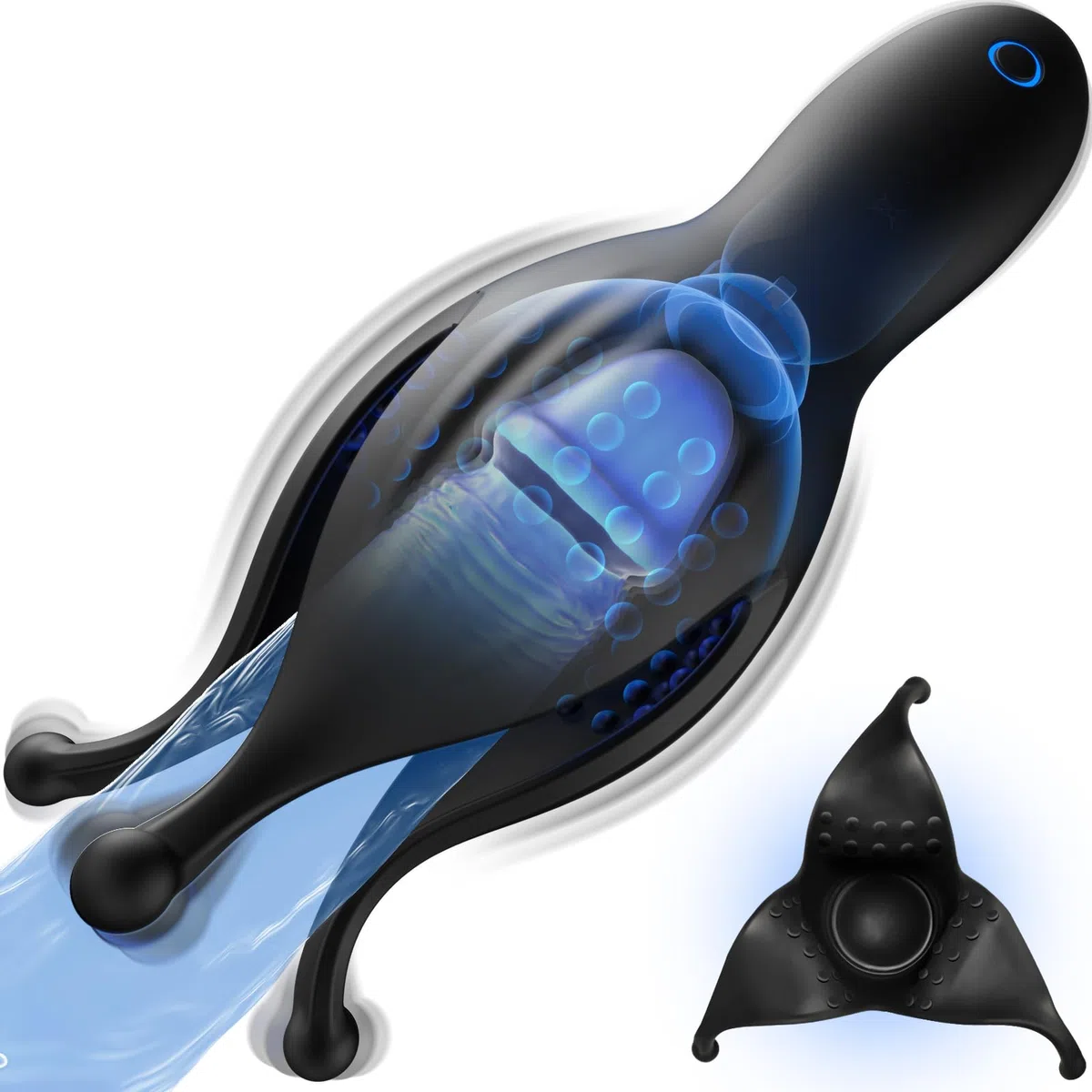 Masturvatore per Uomo Sex Toys, Masturbatore Sexytoysys Uomo Coppia, Masturbtore per Pene Automatico Sex Toy, Vibratore Sexy Toys Sessuali per Uomini Coppie, Pene Vibrator Masturbatore