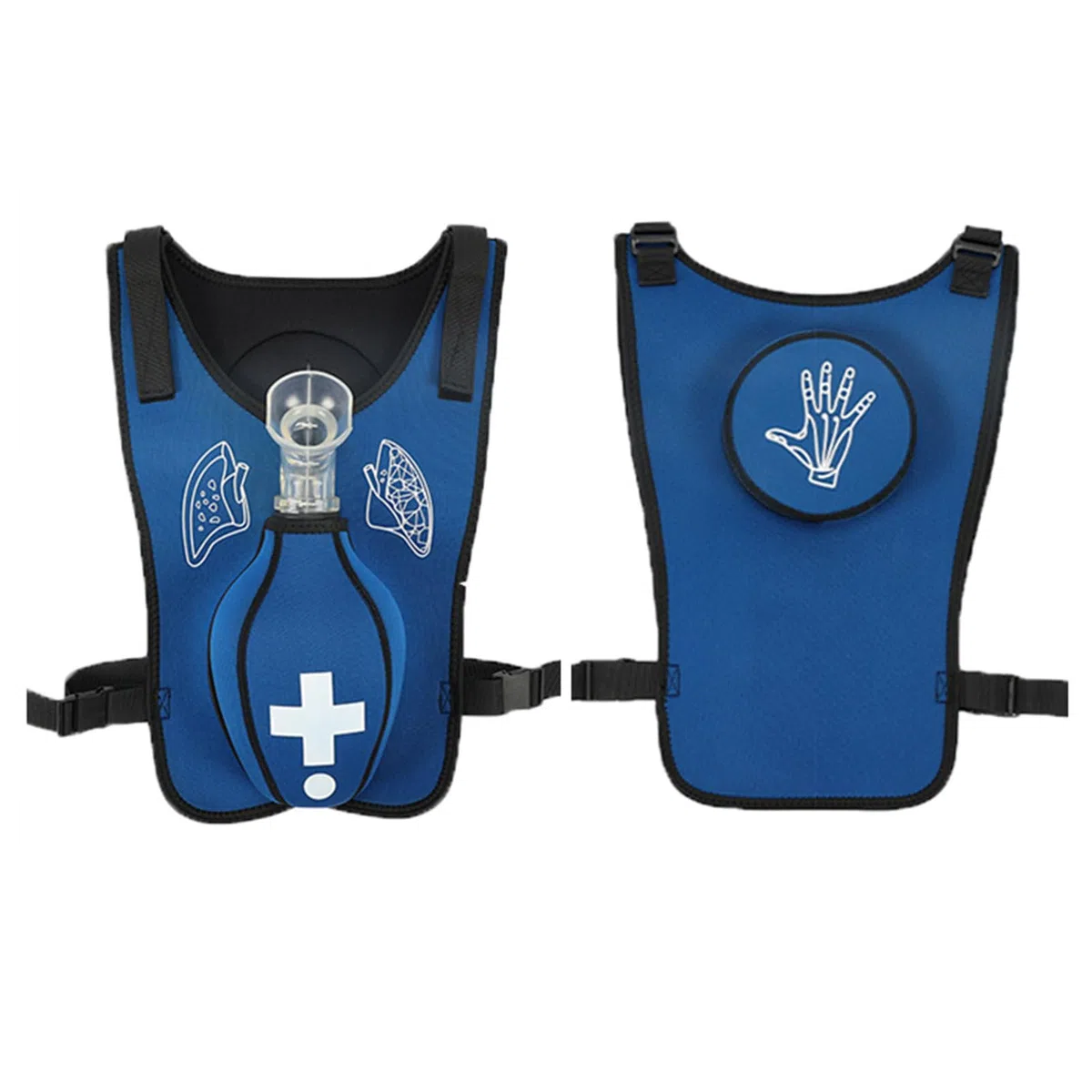 Gilet da Allenamento per Primo Soccorso per Soffocamento Gilet da Allenamento Anti-Soffocamento Gilet da Allenamento per Soffocamento Addestramento per Primo Soccorso,Children-B