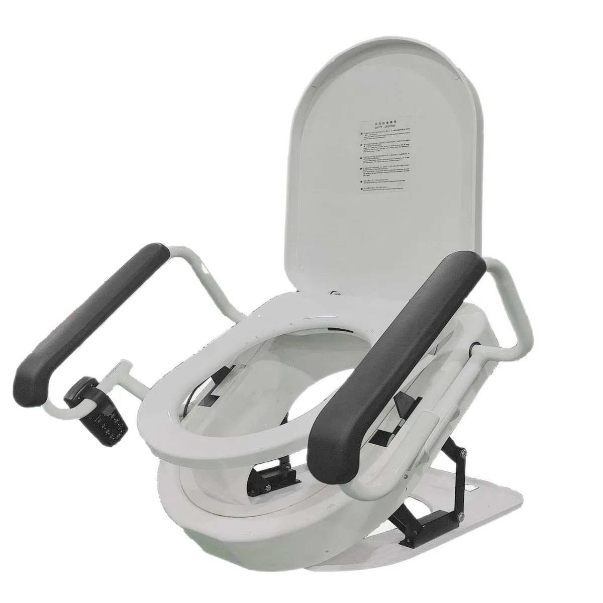 Sollevatore per WC con Assistenza Elettrica, Impermeabile (Ipx4)
